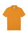 Heren Polo B&C PU424 Meta Oranje